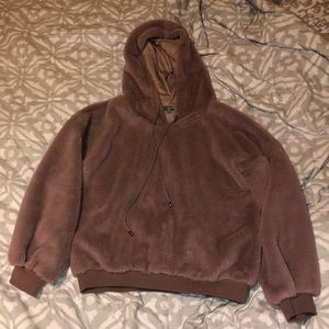 Charlotte Russe Faux Fur Hoodie